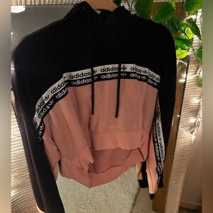 Adidas crop hoodie